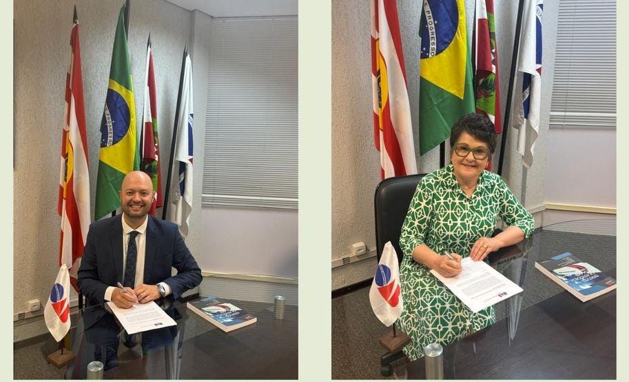 Pedro Cascaes Neto e Maria Teresinha Erbs assumem oficialmente a OAB Blumenau-Pomerode