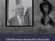 Nota de Falecimento – Dr. Arlindo Bernart