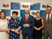 Posse da nova diretoria da OAB Blumenau marca noite histórica para a advocacia da região.