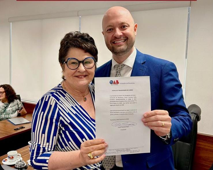 Maria Teresinha Erbs Assume Interinamente a Presidência da OAB Blumenau em Semana do Dia Internacional da Mulher
