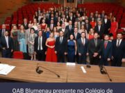 OAB Blumenau participa do Colégio de Presidentes de Subseções e reforça compromisso com a advocacia catarinense