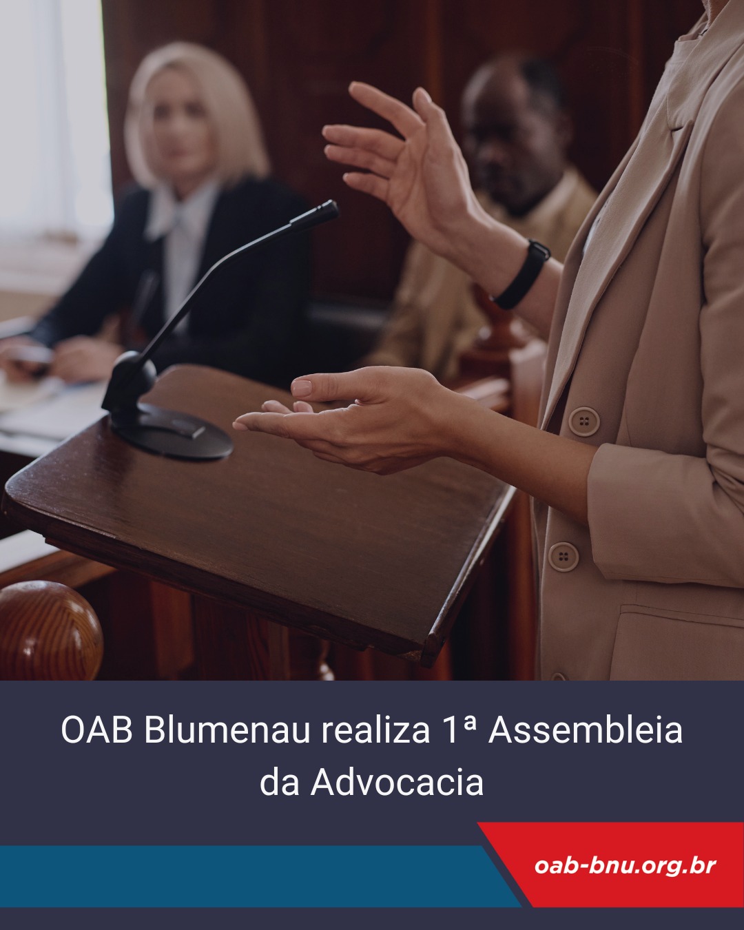 OAB Blumenau realiza I Assembleia da Advocacia para discutir temas essenciais da classe OAB Blumenau realiza I Assembleia da Advocacia para discutir temas essenciais da classe