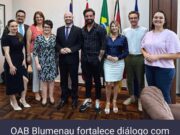 Visita Institucional da OAB reforça diálogo com autoridades em Pomerode