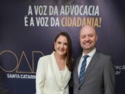 Nova Diretoria da OAB Gaspar toma posse em solenidade prestigiada por lideranças da advocacia