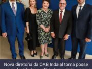Nova diretoria da OAB Indaial toma posse em solenidade prestigiada por lideranças da advocacia