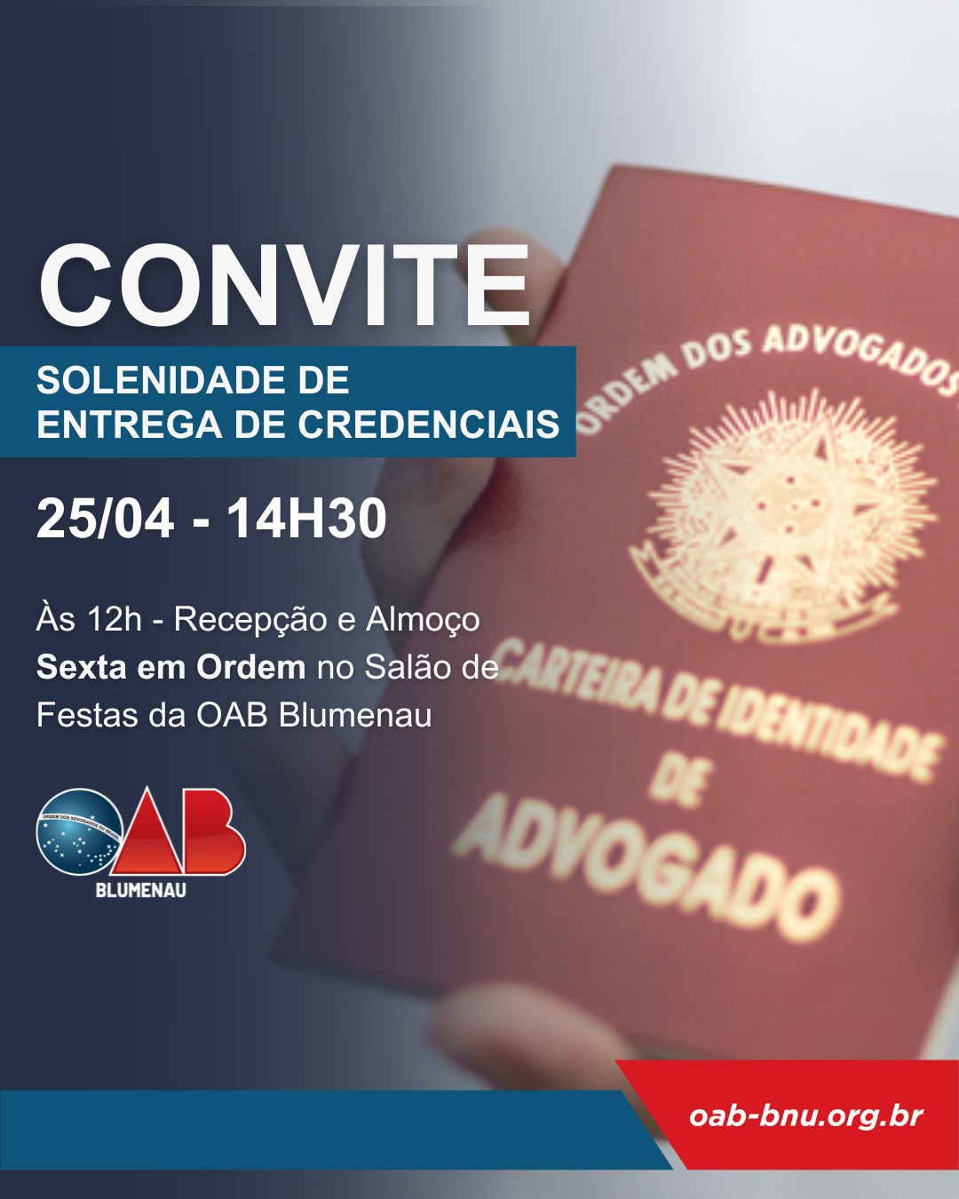 Solenidade de Entrega de Credenciais