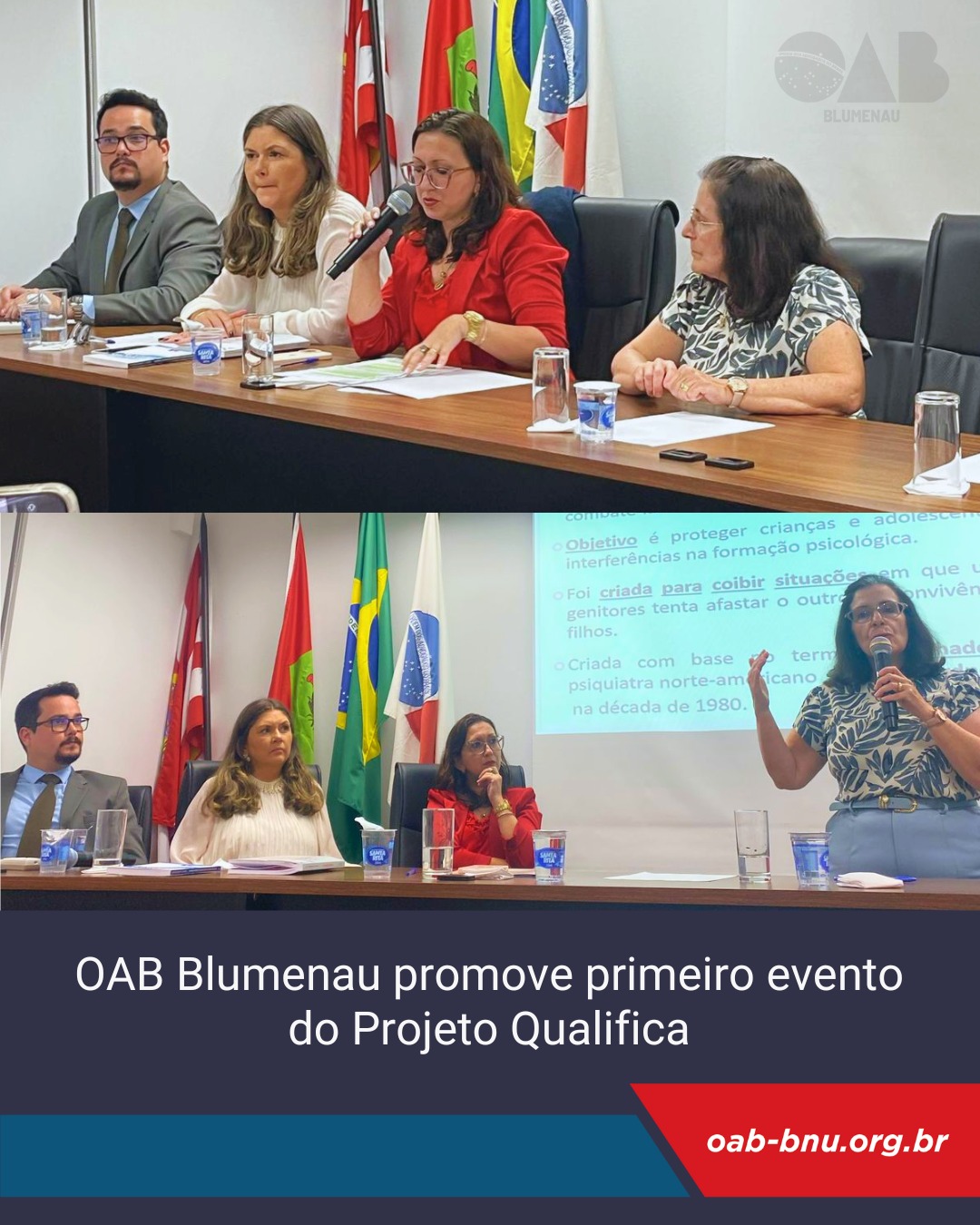 OAB Blumenau dá início ao Projeto Qualifica com workshop sobre Alienação Parental OAB Blumenau dá início ao Projeto Qualifica com workshop sobre Alienação Parental