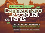 1ª Etapa do Campeonato Estadual de Tênis da OAB/SC – CAASC 2025