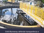OAB Blumenau e entidades de classe formalizam carta ao prefeito pedindo revisão da tarifa de esgoto em Blumenau