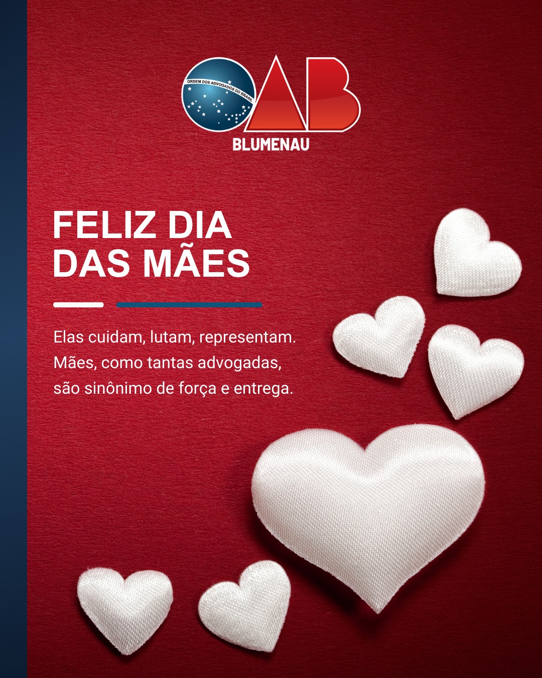 Homenagem da OAB Blumenau na Passagem do Dia das Mães