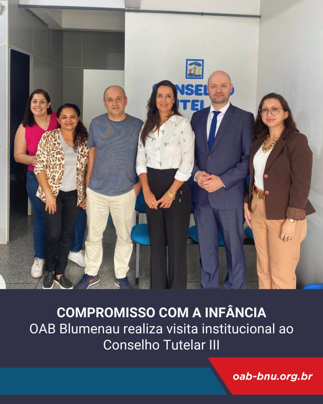 Visita Institucional Conselho Tutelar III Blumenau Visita Institucional Conselho Tutelar III Blumenau