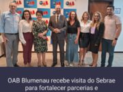 OAB realiza reunião com Sebrae Vale do Itajaí