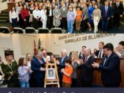 OAB Blumenau homenageia ex-presidente Rodrigo Eduardo Soethe em cerimônia especial