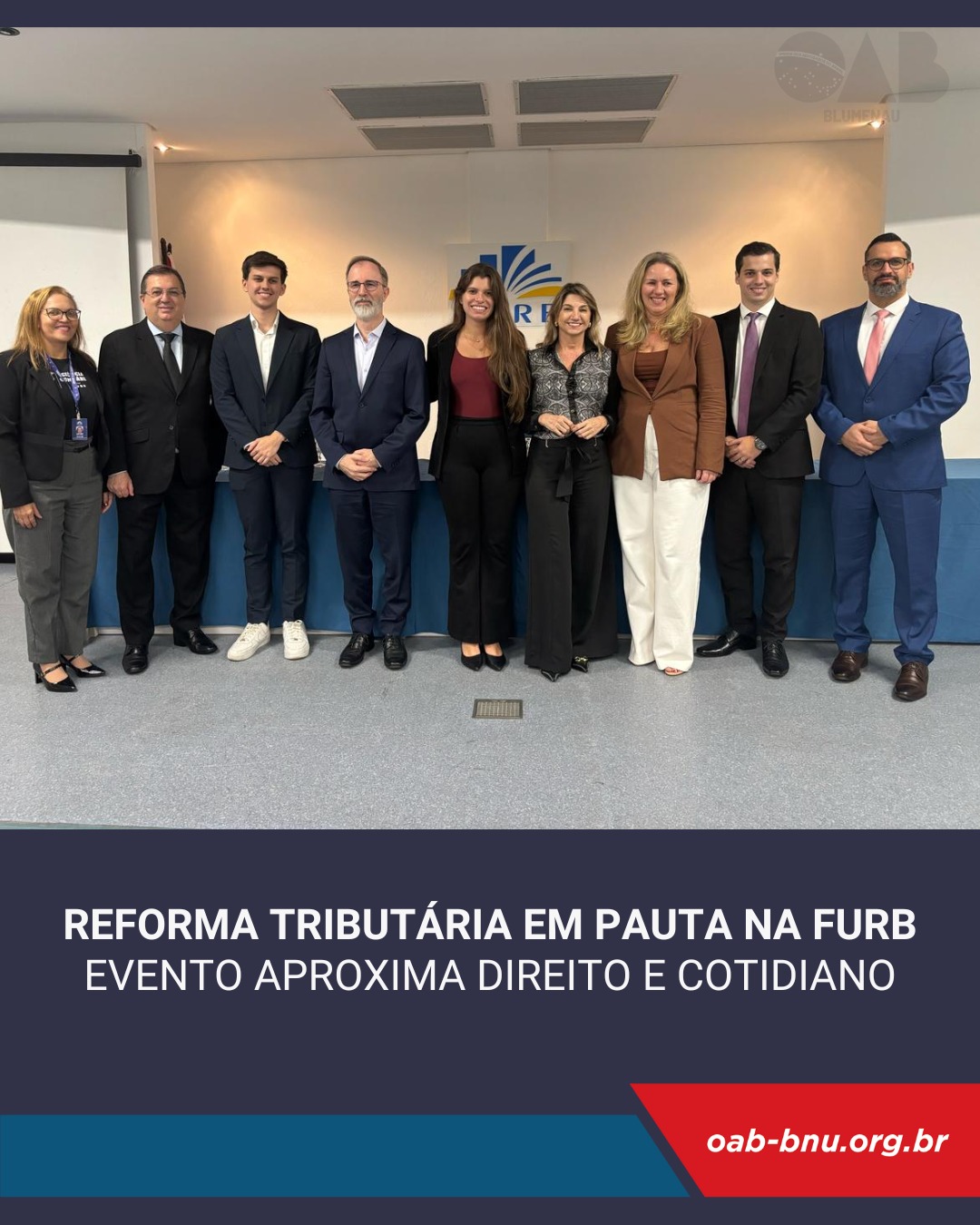 Reforma Tributária é tema de encontro na Universidade Regional de Blumenau Reforma Tributária é tema de encontro na Universidade Regional de Blumenau