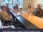 Visita institucional ao Sindicato das Seguradoras de Santa Catarina