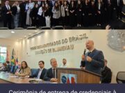 Entrega credencias OAB Blumenau