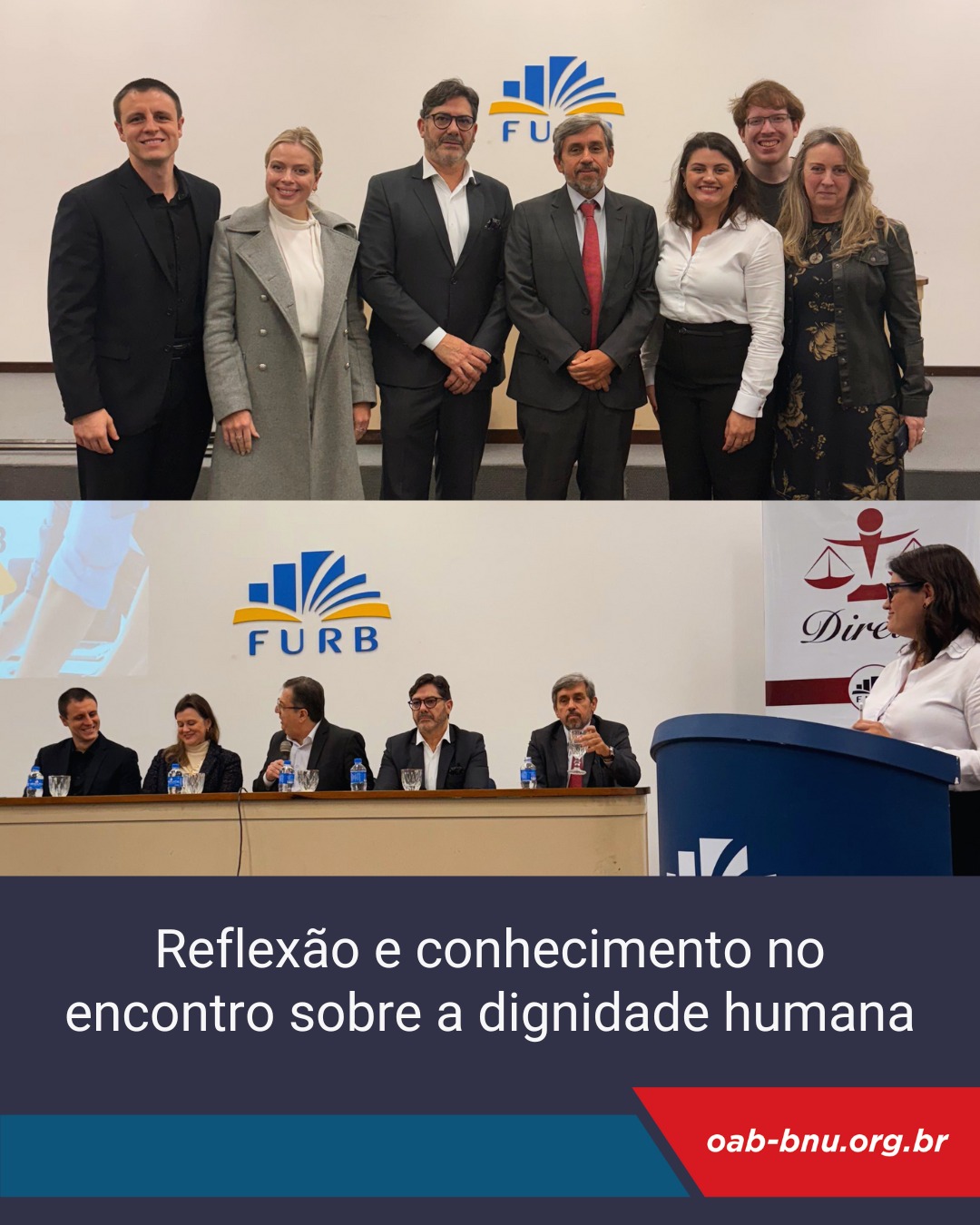 OAB Blumenau promove palestra sobre dignidade humana com o constitucionalista Daniel Sarmento